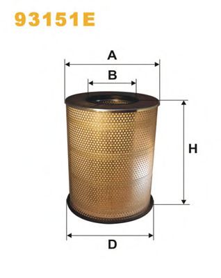 WIX FILTERS 93151e -  Воздушный фильтр